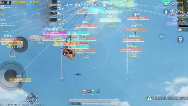 抖音和平精英飞机上唱歌